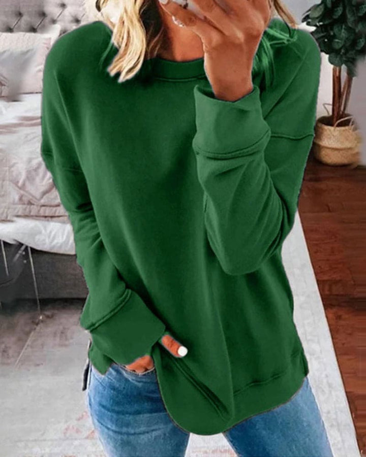 Mabel | Women’s Relaxed V-Neck Sweatshirt