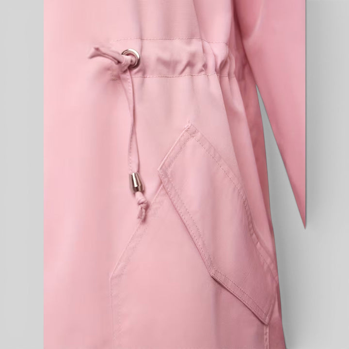 Selina | Women’s Lightweight Hooded Rain Jacket with Adjustable Waist