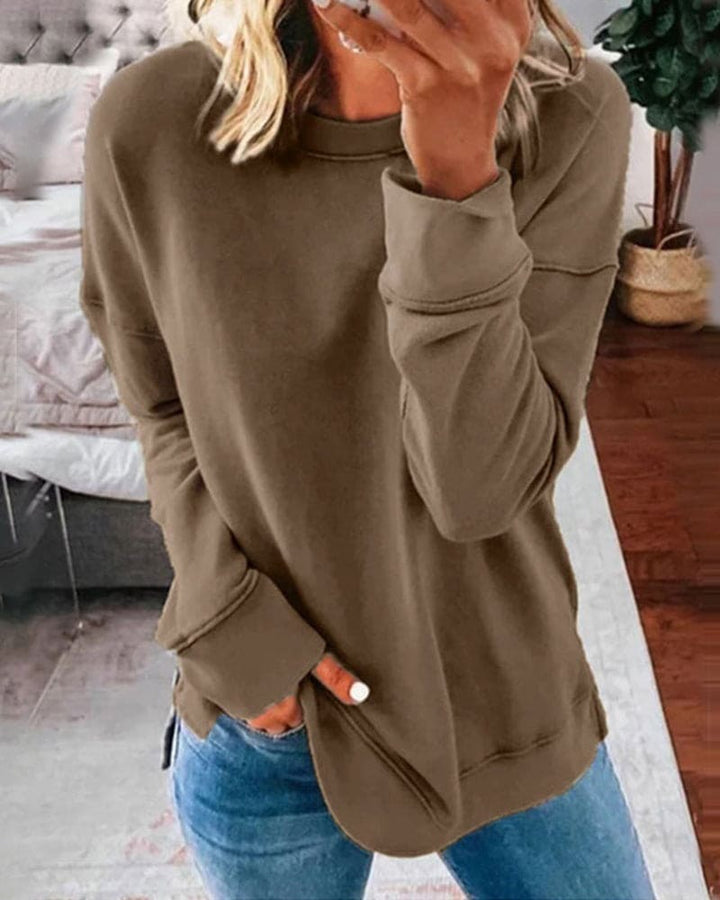 Mabel | Women’s Relaxed V-Neck Sweatshirt
