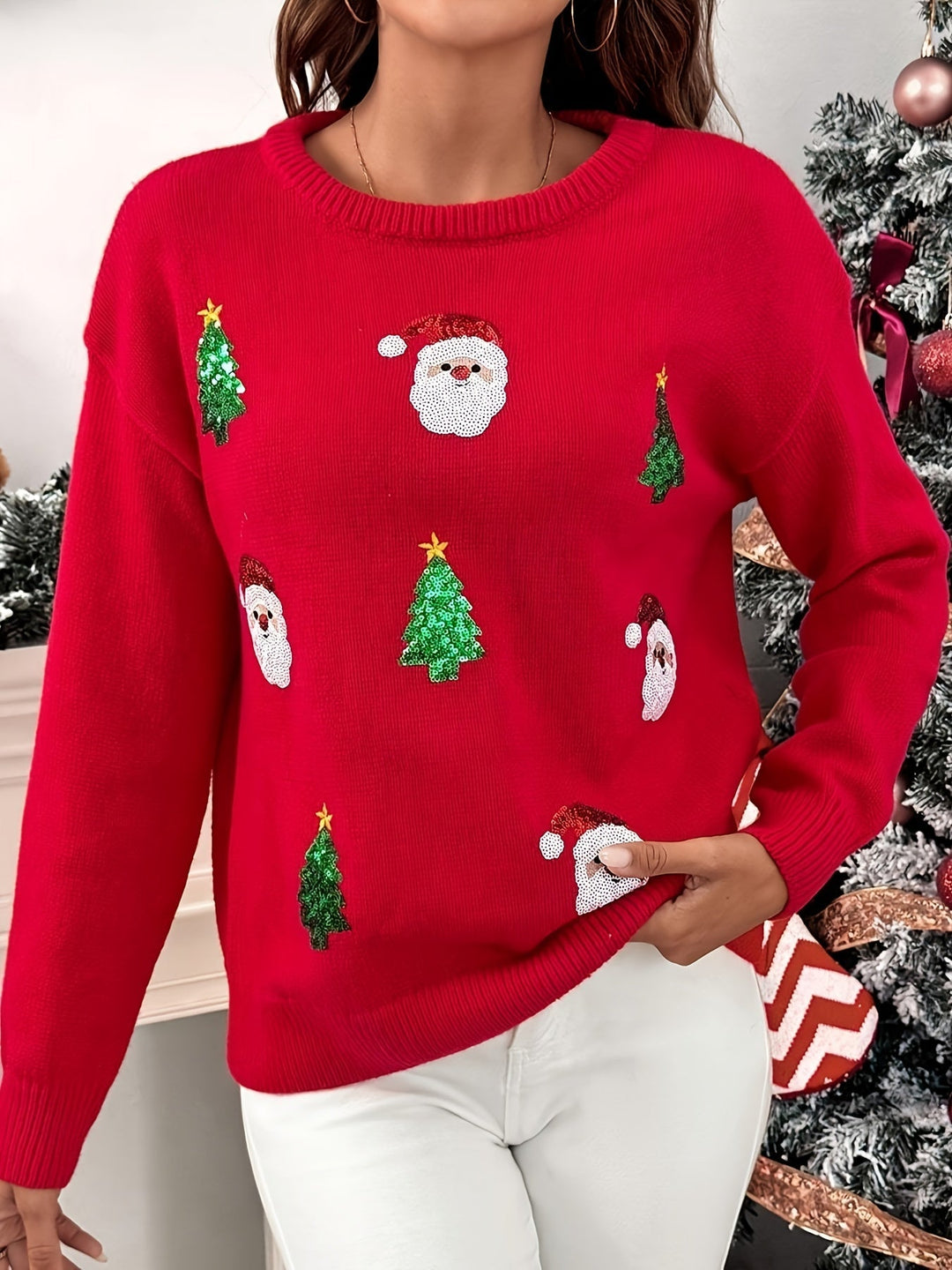 Noelle | Festive Christmas Sweater for Holiday Celebrations