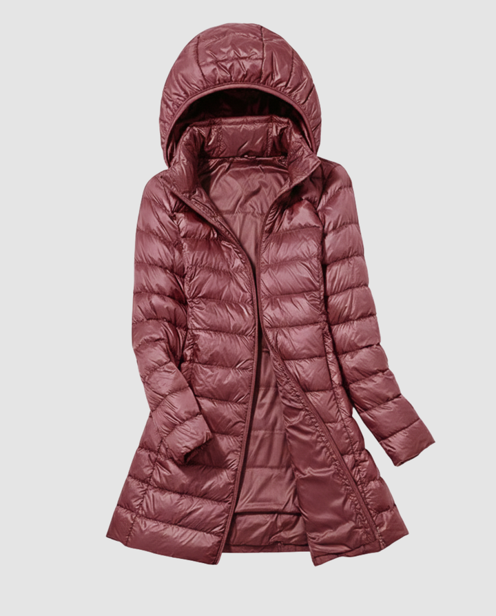 Nora | Women’s Lightweight Hooded Down Puffer Jacket