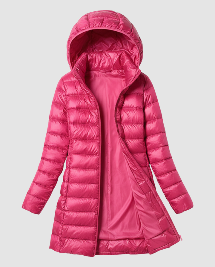 Nora | Women’s Lightweight Hooded Down Puffer Jacket