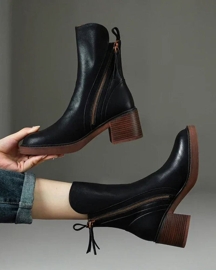Arden™ | Timeless Zip Ankle Boots