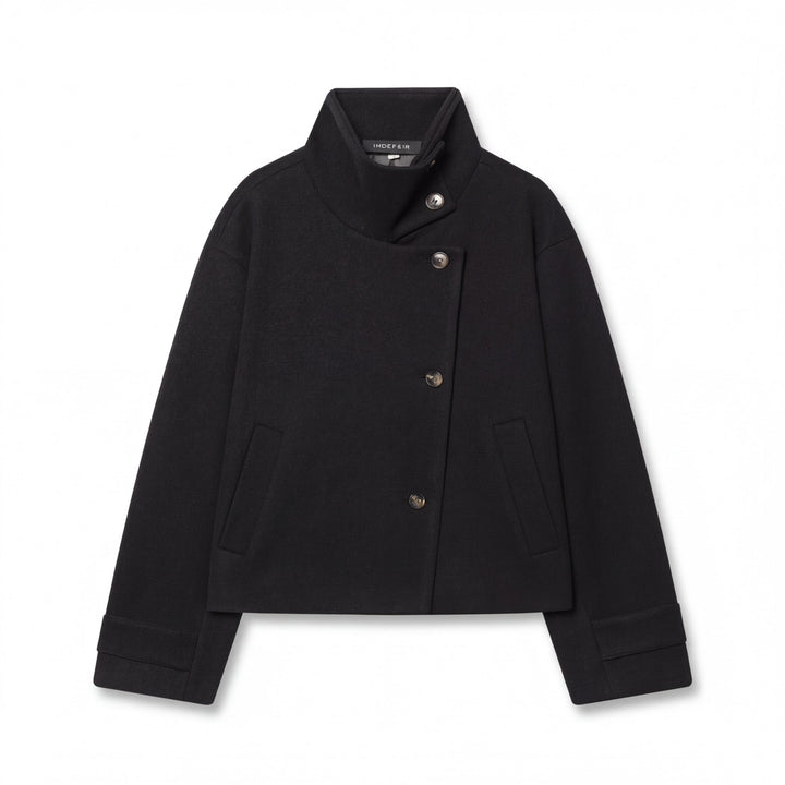 Georgina | Women’s Stand Collar Button-Front Jacket for Fall