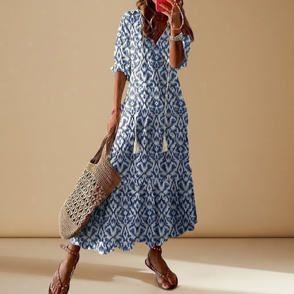 Amelia | Floral Maxi Dress for Effortless Summer Style