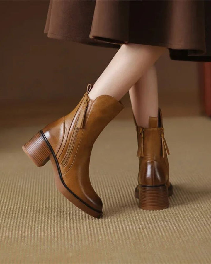 Arden™ | Timeless Zip Ankle Boots