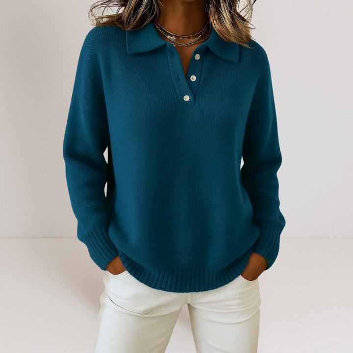 The Ruby Grace™ Collared Knit Sweater