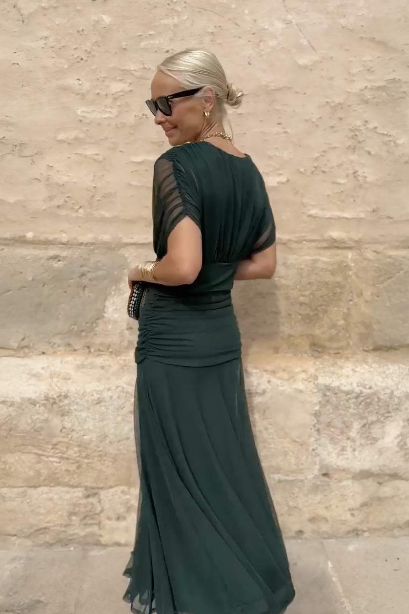 ClaraBelle™ Elegant Midi Dress