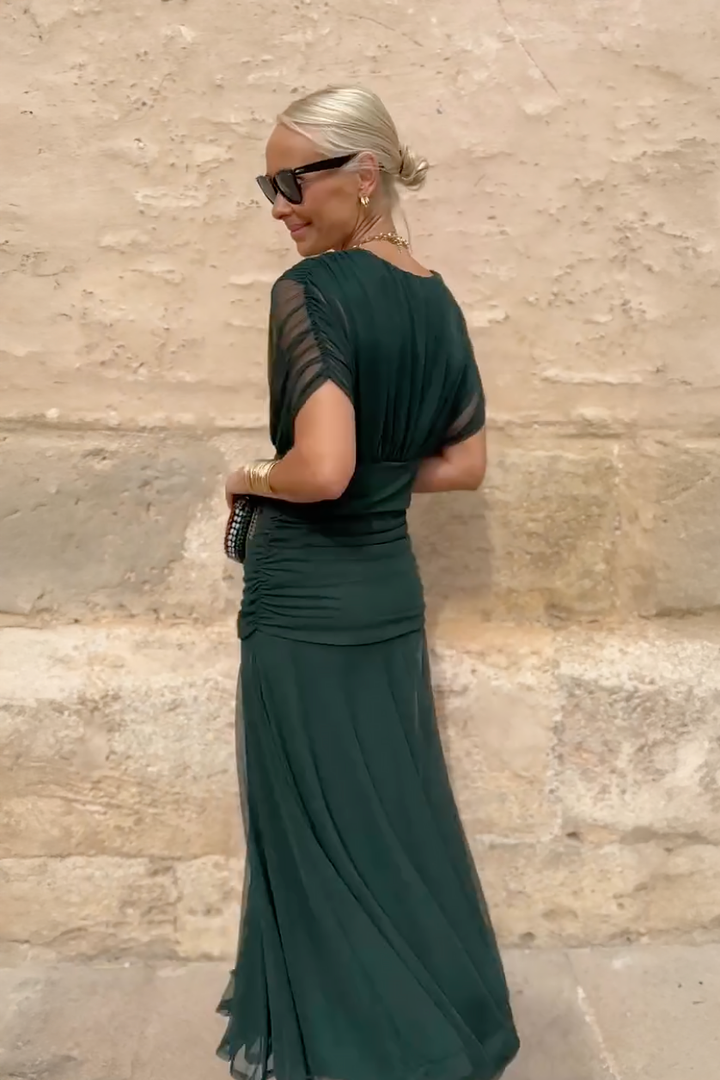 ClaraBelle™ Elegant Midi Dress