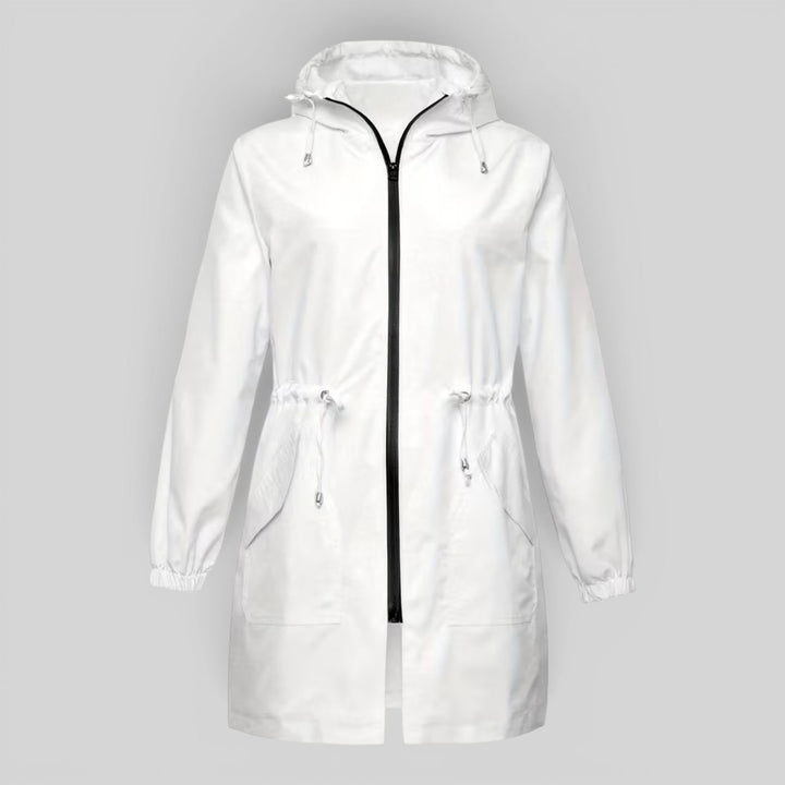 Selina | Women’s Lightweight Hooded Rain Jacket with Adjustable Waist