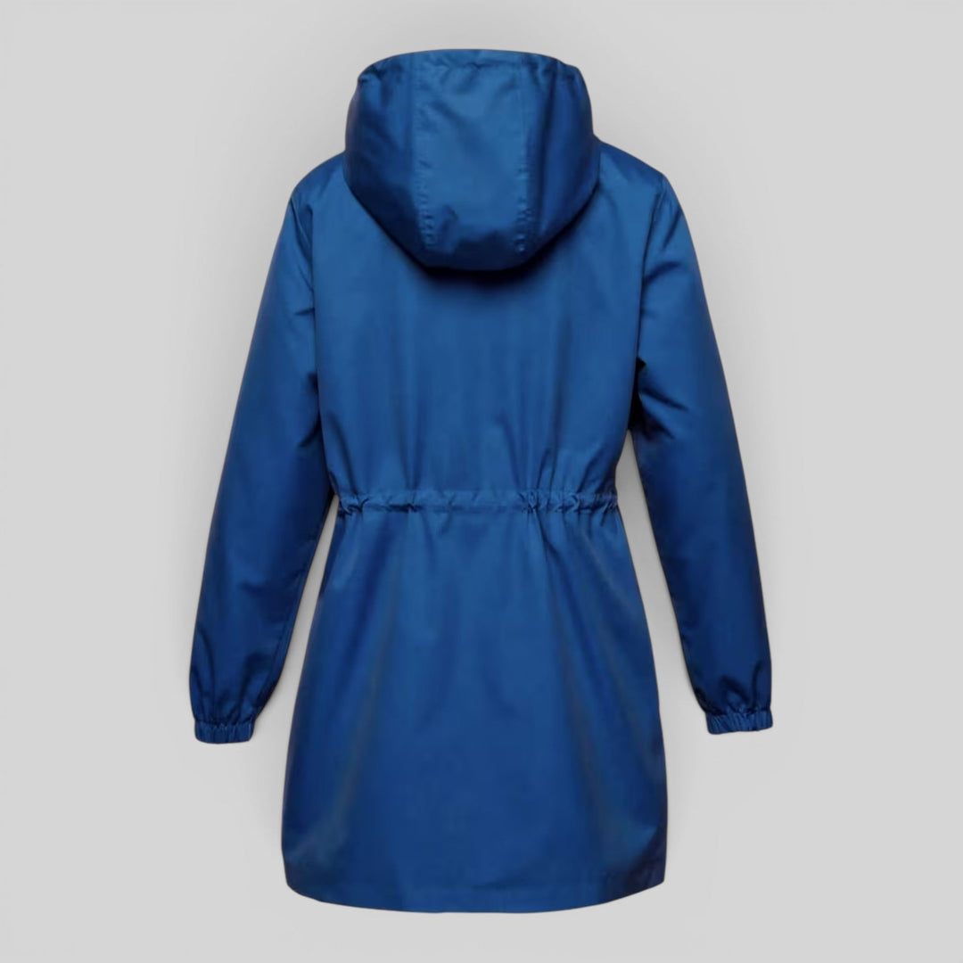 Selina | Women’s Lightweight Hooded Rain Jacket with Adjustable Waist