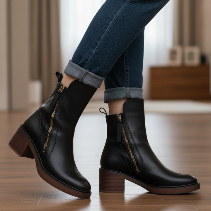 Arden™ | Timeless Zip Ankle Boots
