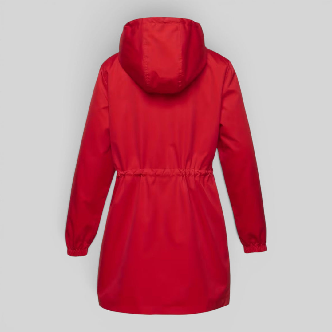 Selina | Women’s Lightweight Hooded Rain Jacket with Adjustable Waist