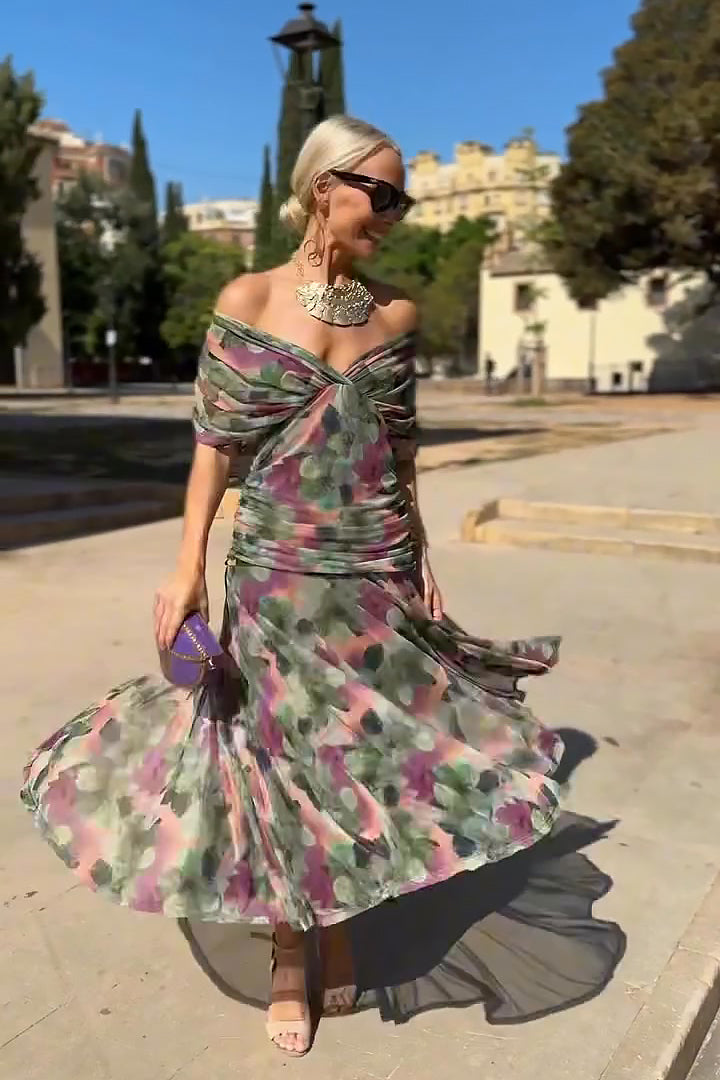 ClaraBelle™ Elegant Midi Dress