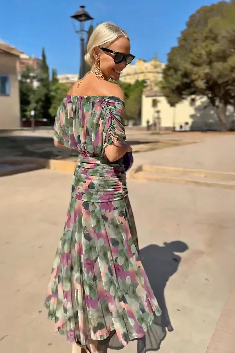 ClaraBelle™ Elegant Midi Dress