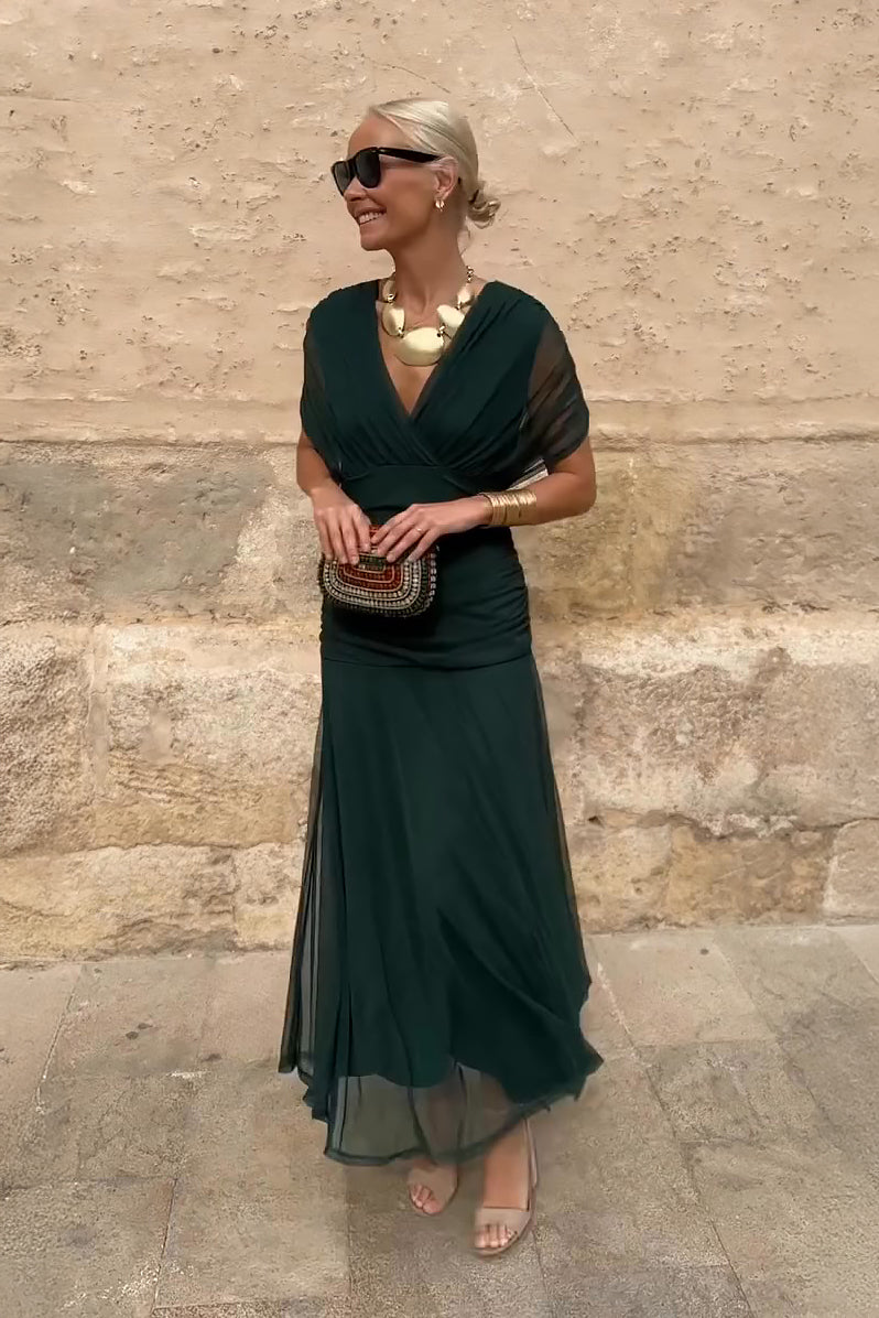 ClaraBelle™ Elegant Midi Dress