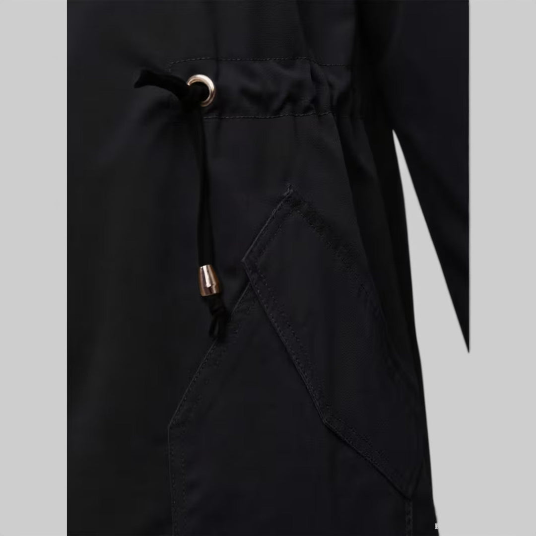 Selina | Women’s Lightweight Hooded Rain Jacket with Adjustable Waist
