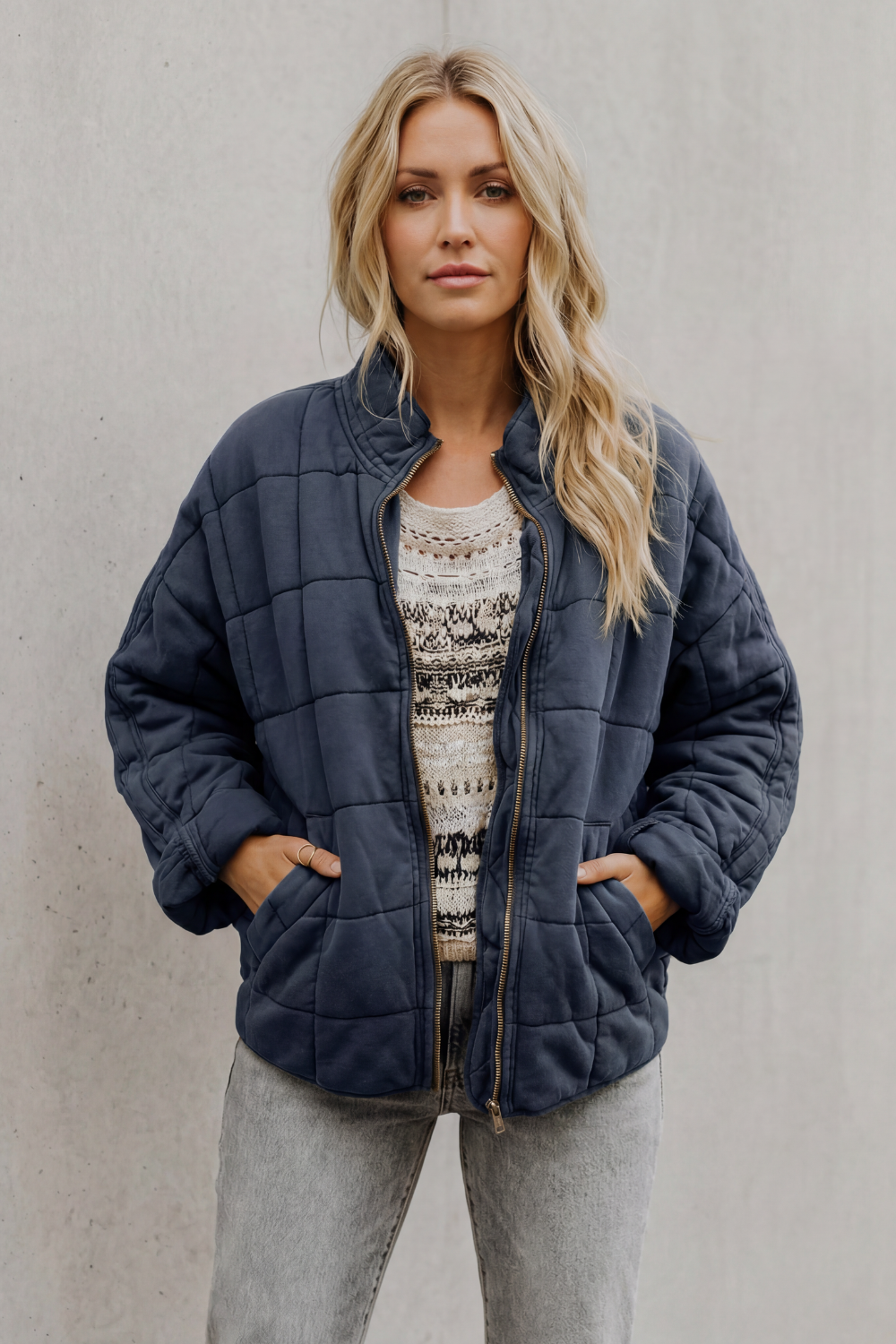 Marjorie | Quilted Fall Jacket for Everyday Comfort