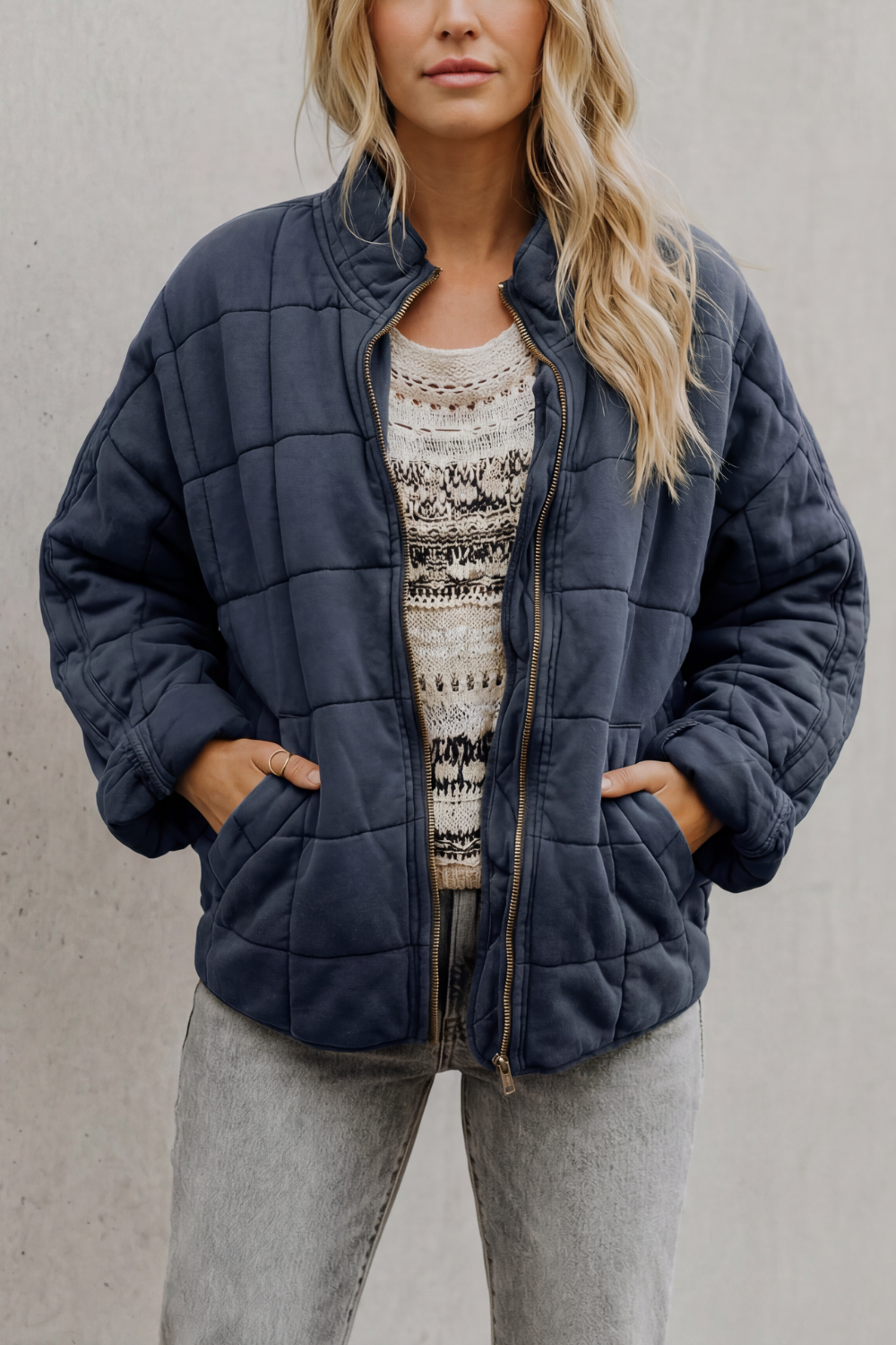 Marjorie | Quilted Fall Jacket for Everyday Comfort