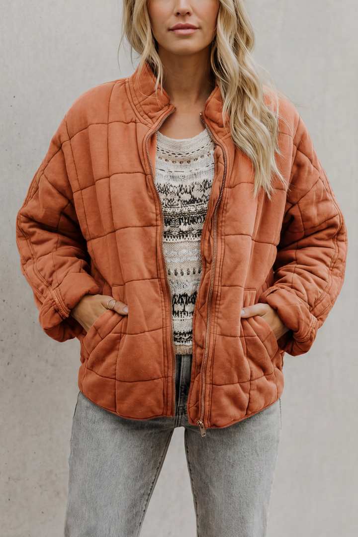 Marjorie | Quilted Fall Jacket for Everyday Comfort