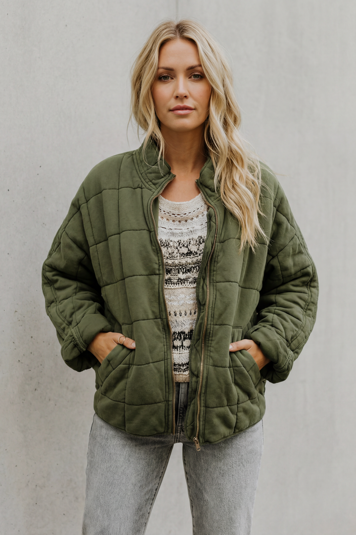 Marjorie | Quilted Fall Jacket for Everyday Comfort