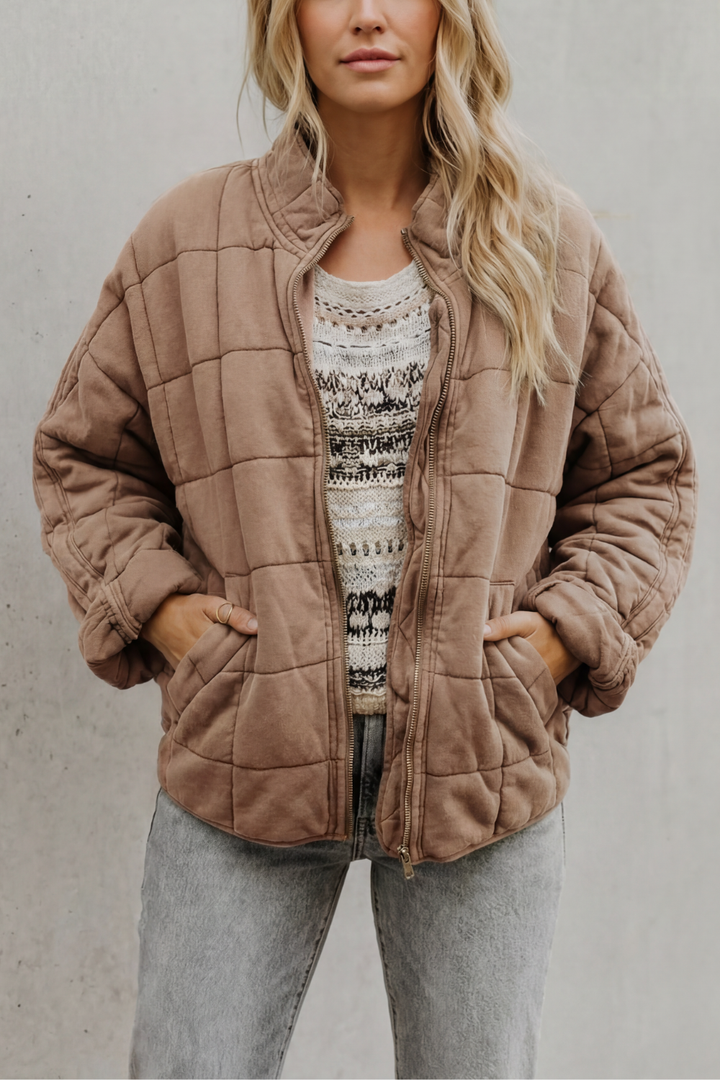 Marjorie | Quilted Fall Jacket for Everyday Comfort