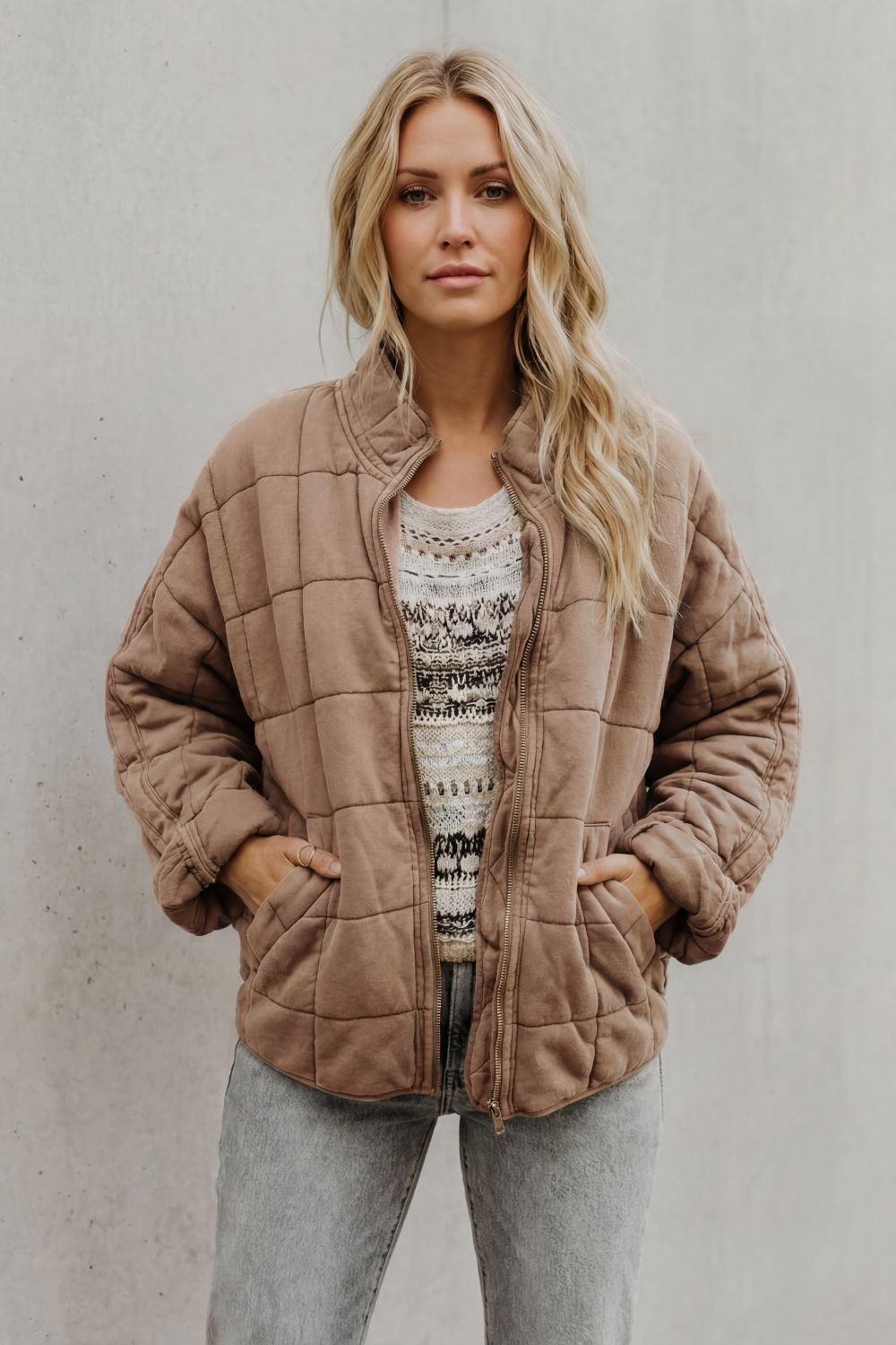 Marjorie | Quilted Fall Jacket for Everyday Comfort
