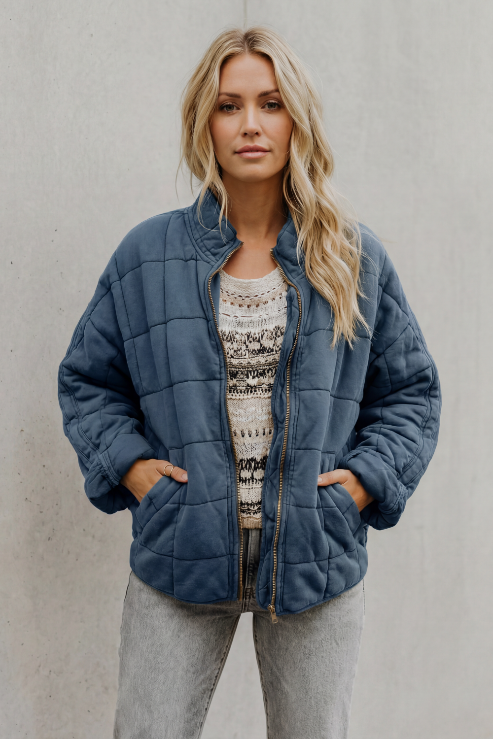 Marjorie | Quilted Fall Jacket for Everyday Comfort