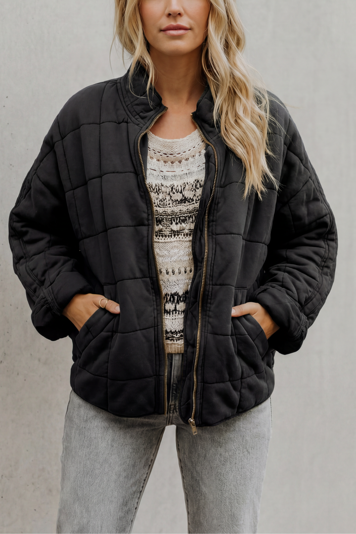 Marjorie | Quilted Fall Jacket for Everyday Comfort