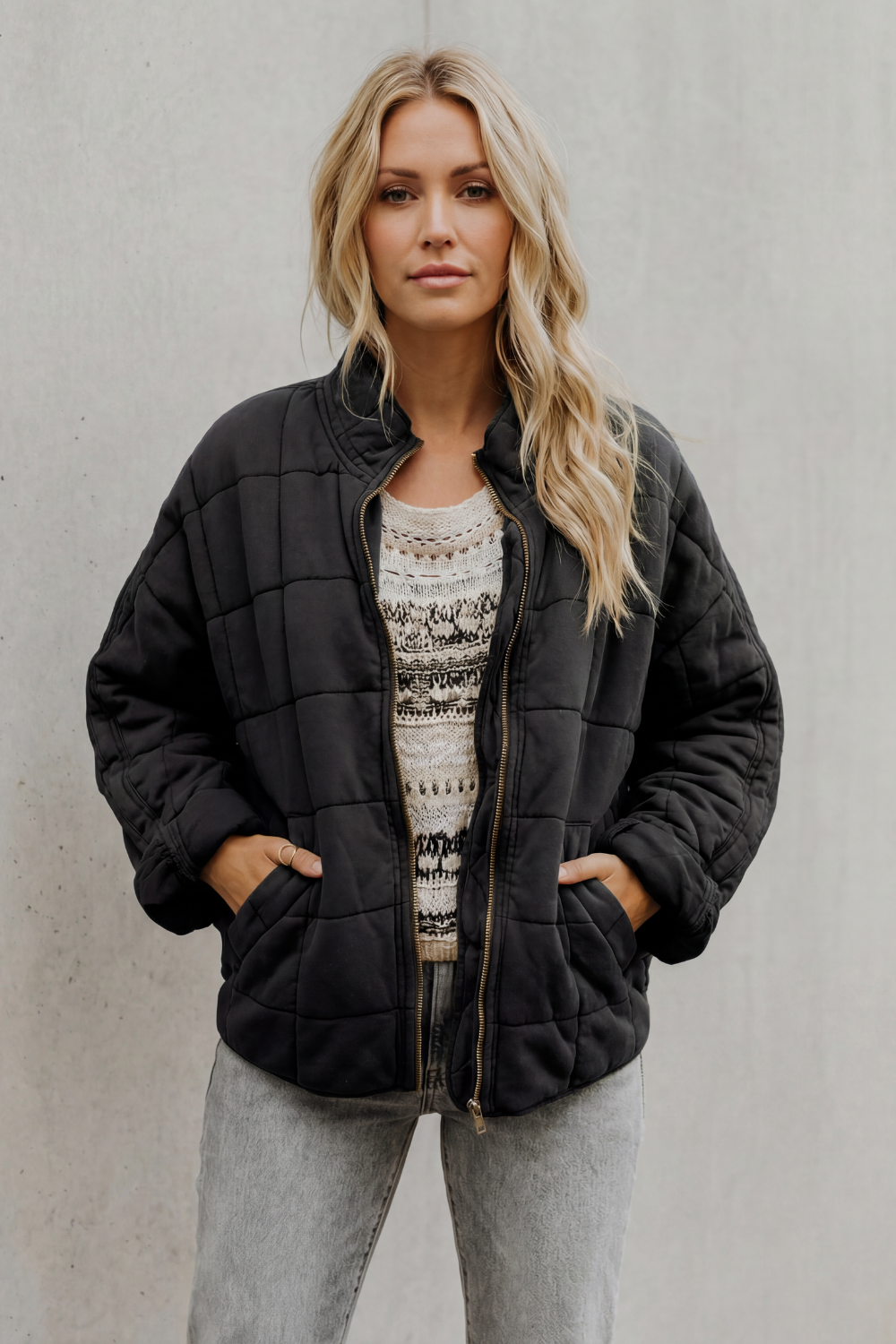 Marjorie | Quilted Fall Jacket for Everyday Comfort