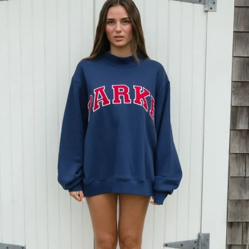 Briar | Women’s Varsity Graphic Hoodie with Relaxed Fit