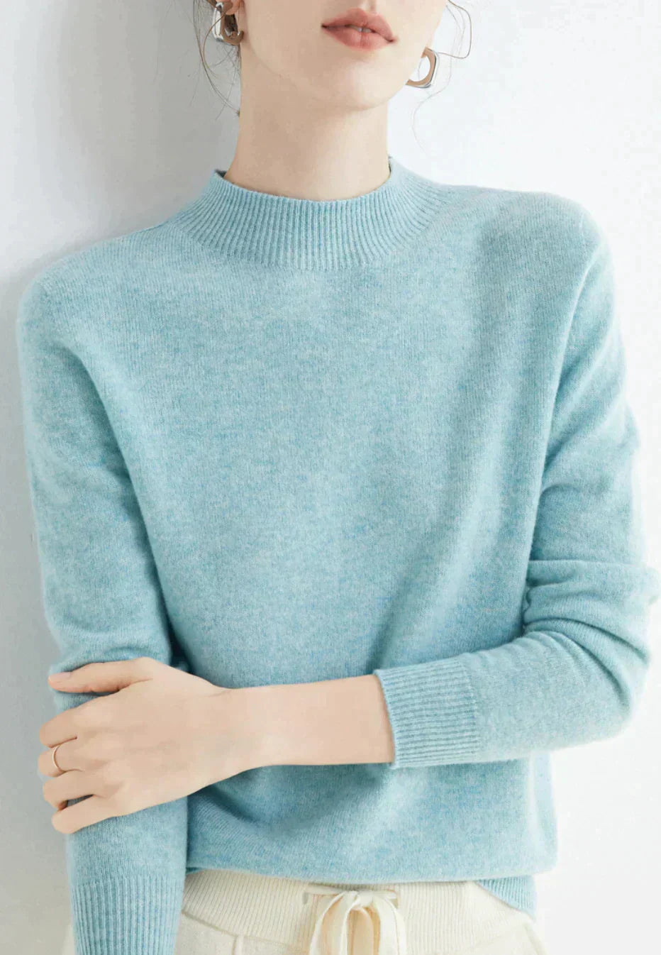 Emilia | Women’s Soft Knit Sweater with Classic Relaxed Fit