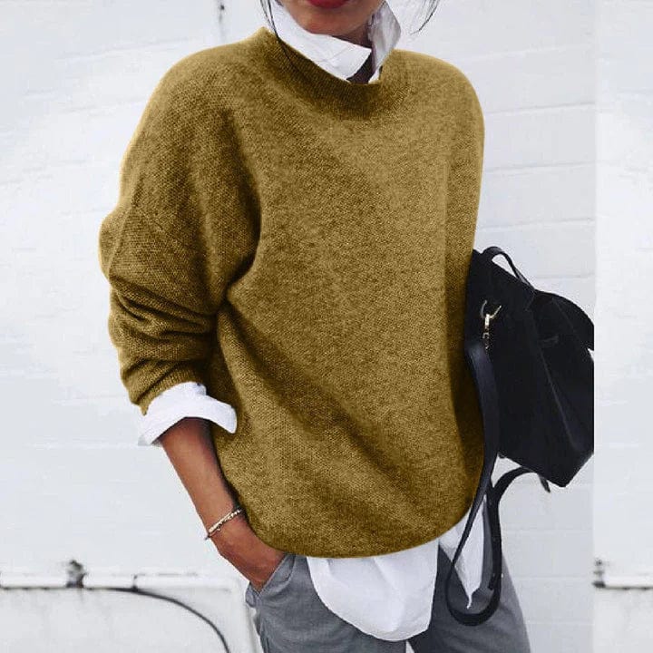 Estelle | Women’s Soft Knit Sweater with Loose Relaxed Fit
