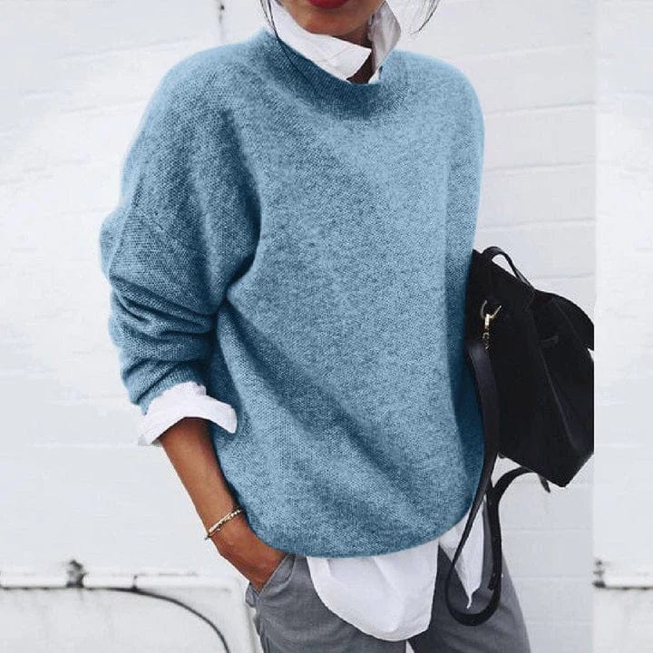 Estelle | Women’s Soft Knit Sweater with Loose Relaxed Fit