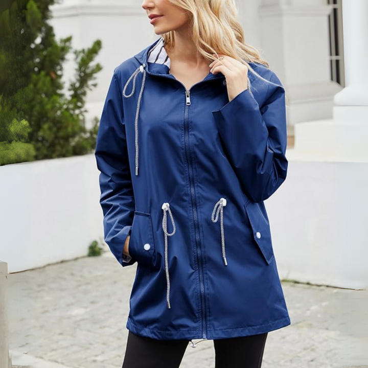 Sierra | Women’s Lightweight Waterproof Rain Jacket with Adjustable Hood