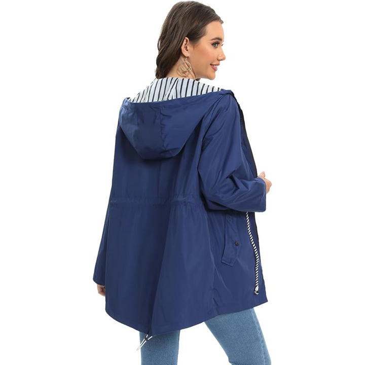 Sierra | Women’s Lightweight Waterproof Rain Jacket with Adjustable Hood