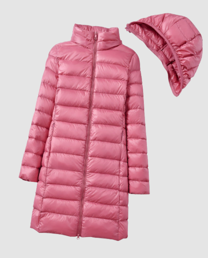 Nora | Women’s Lightweight Hooded Down Puffer Jacket