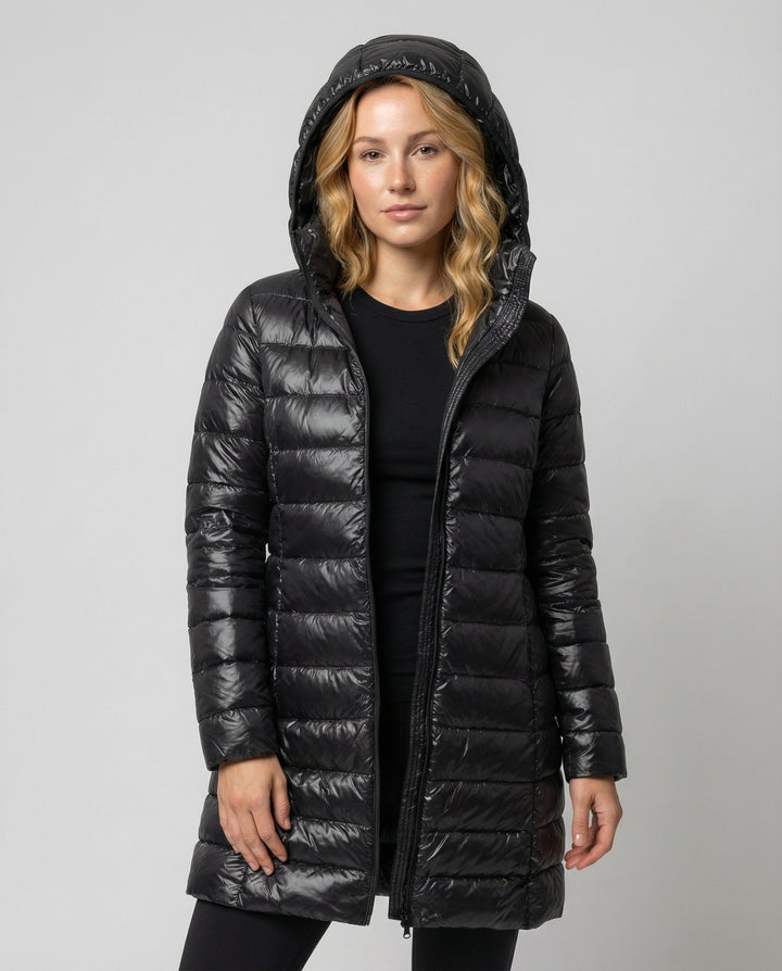 Nora | Women’s Lightweight Hooded Down Puffer Jacket