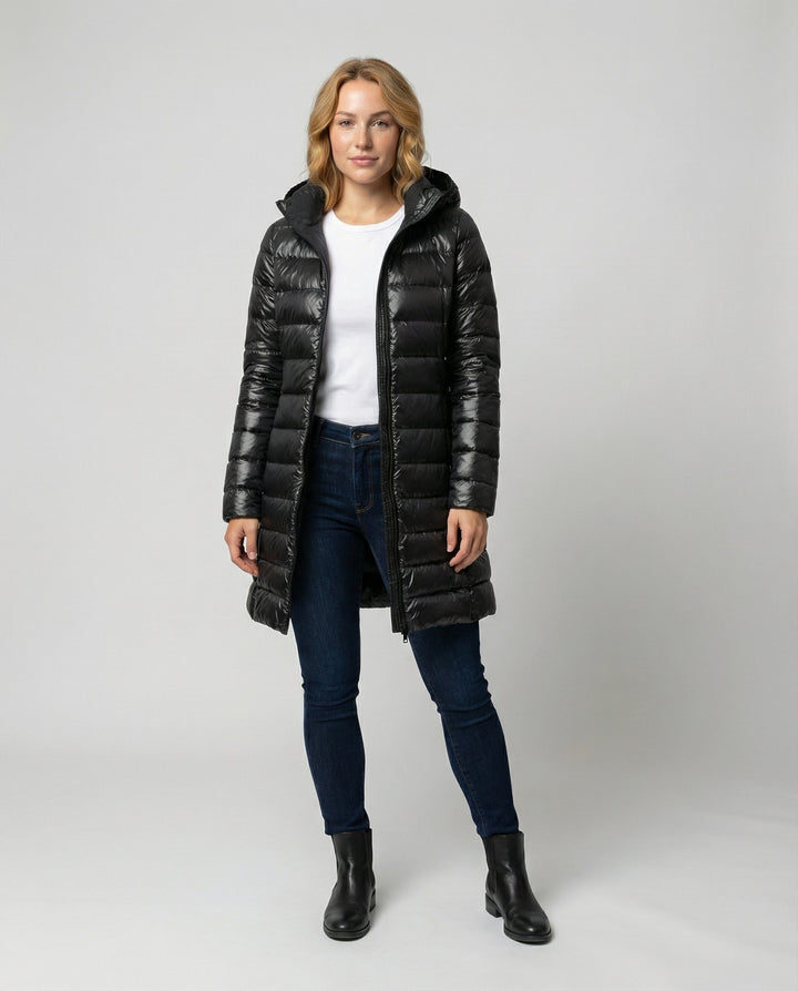 Nora | Women’s Lightweight Hooded Down Puffer Jacket