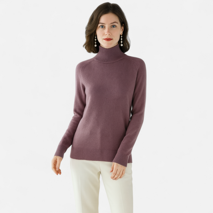 Eleanor | Women’s Classic Turtleneck Sweater for Fall &amp; Winter