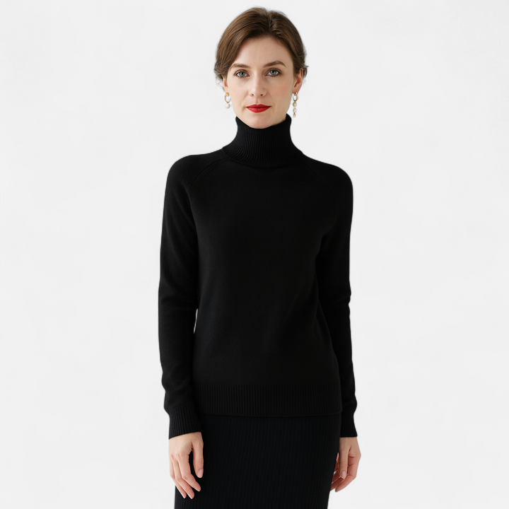 Eleanor | Women’s Classic Turtleneck Sweater for Fall &amp; Winter