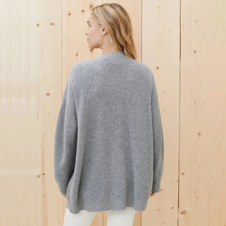Alessia | Women’s Oversized Button-Front Cardigan