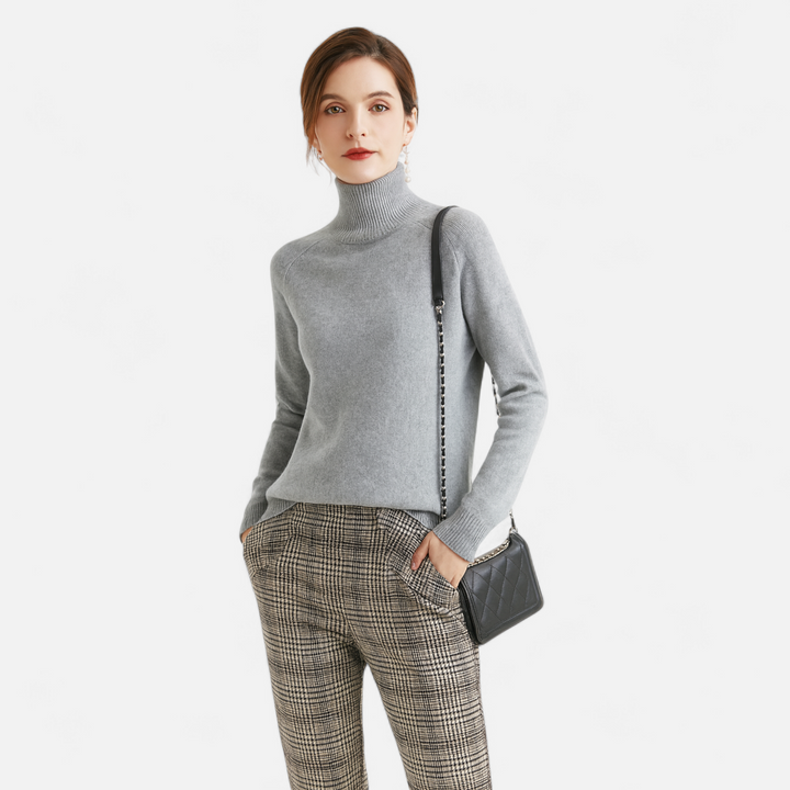 Eleanor | Women’s Classic Turtleneck Sweater for Fall &amp; Winter