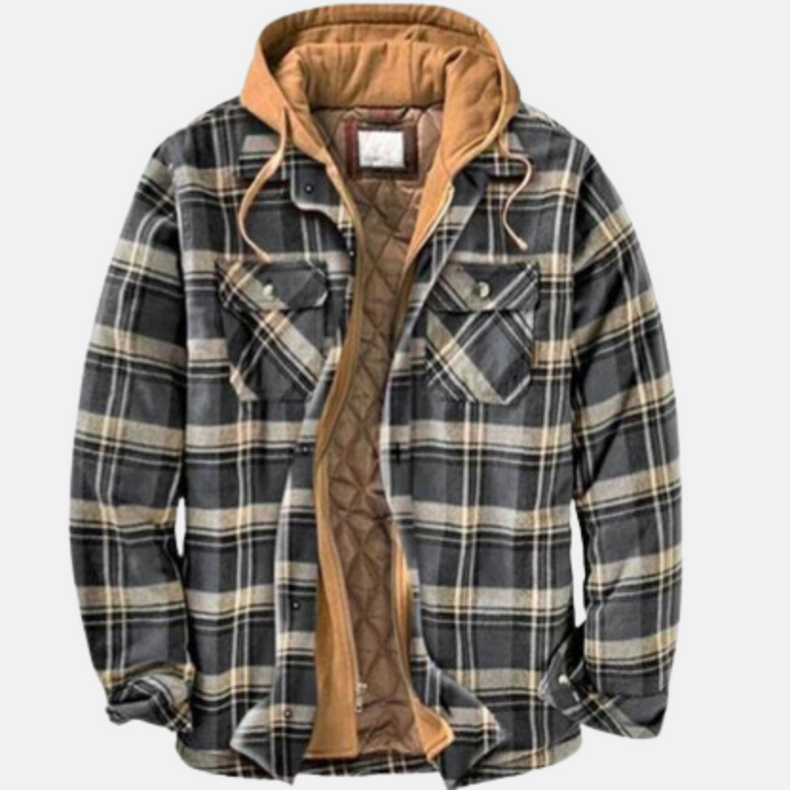 Logan™ | Rugged Plaid Winter Jacket