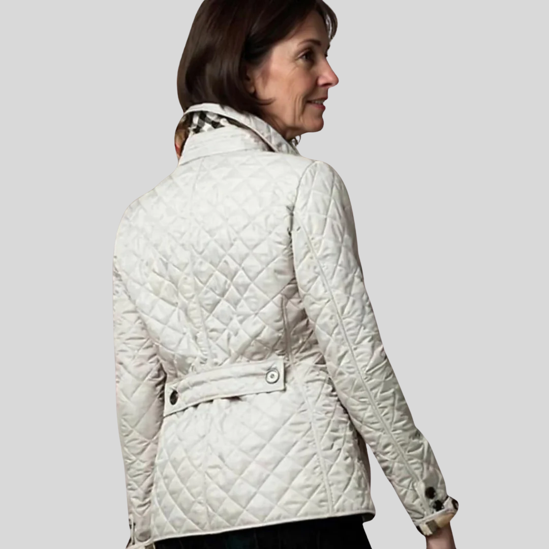 Eloise | Women’s Lightweight Quilted Jacket with Lapel Collar
