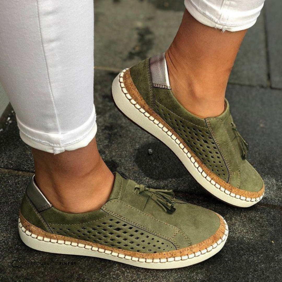 Emma | Women’s Arch Support Slip-On Walking Shoes with Breathable Upper