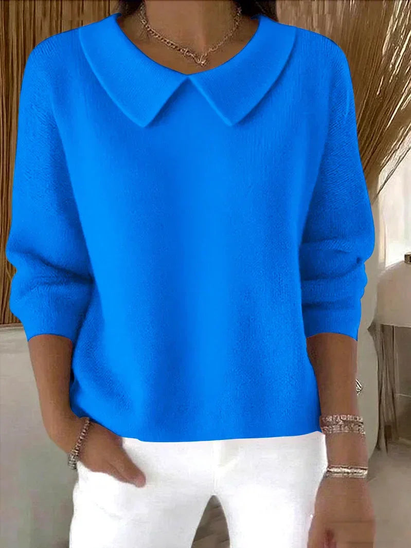 Maeve | Women’s Pointed Collar Pullover Sweater