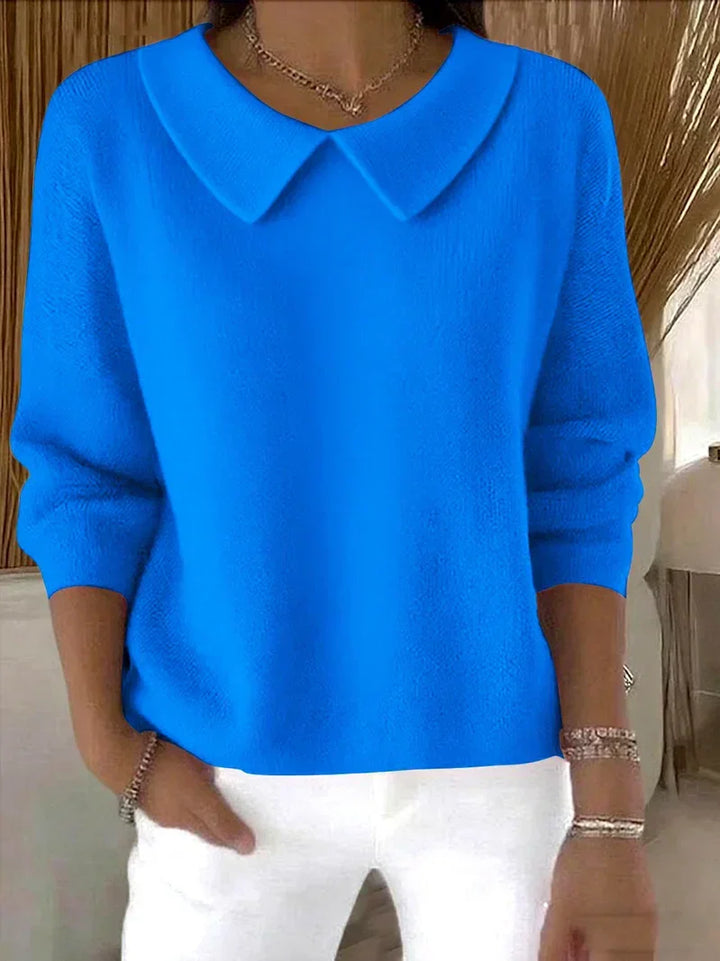 Maeve | Women’s Pointed Collar Pullover Sweater