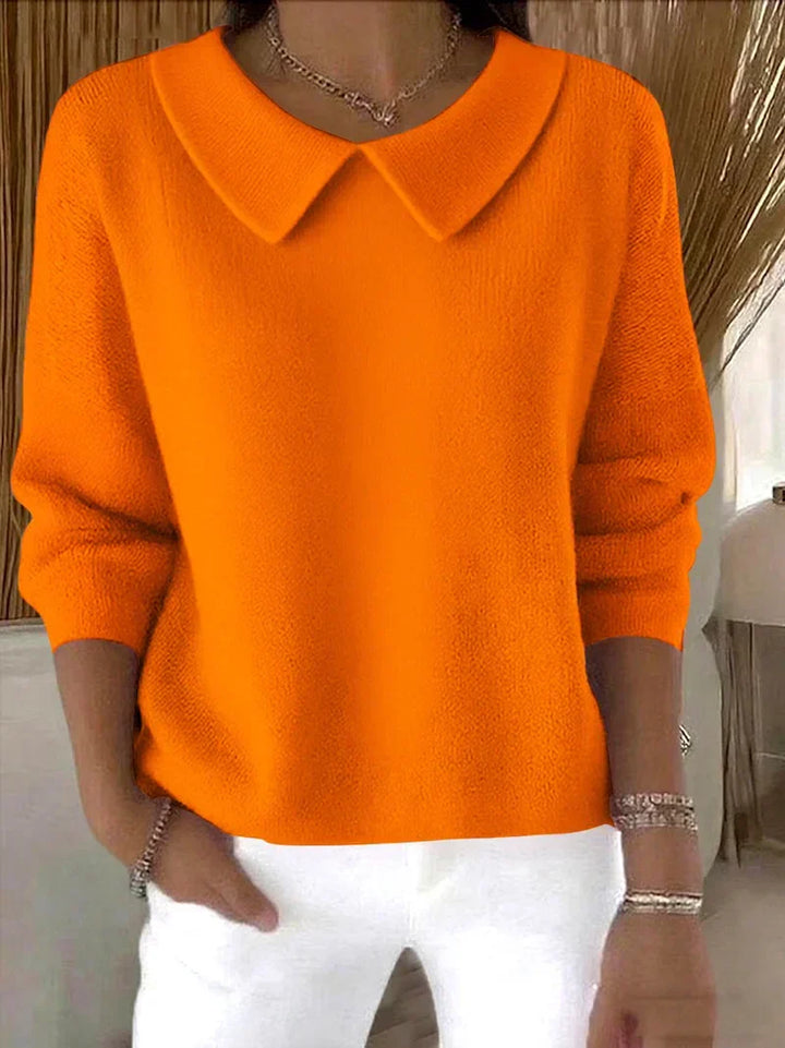 Maeve | Women’s Pointed Collar Pullover Sweater