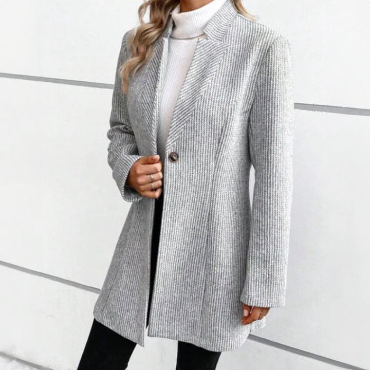Evelyn | Women’s Longline Knit Blazer Coat